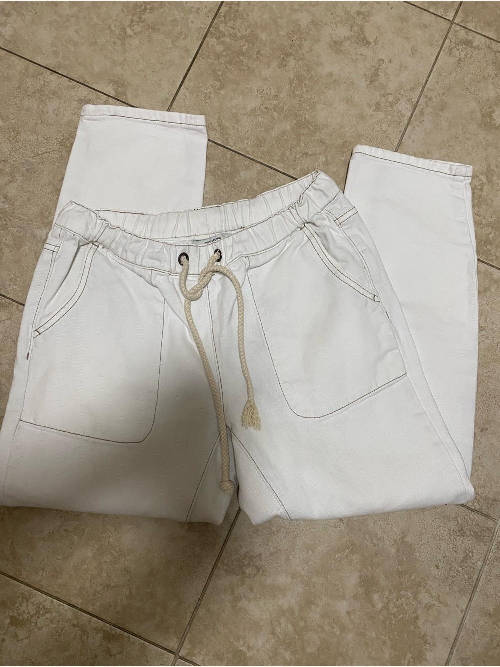 One Teaspoon Shabbies Drawstring Boyfriend Jeans - Picture 6 of 11